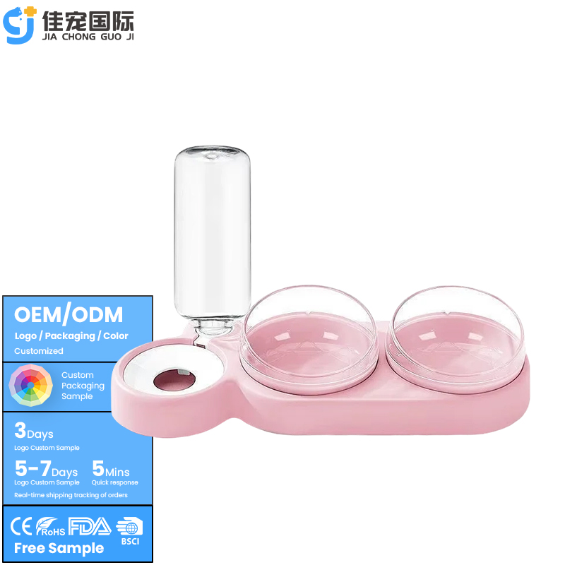 Tigela para animais de estimação 2 em 1