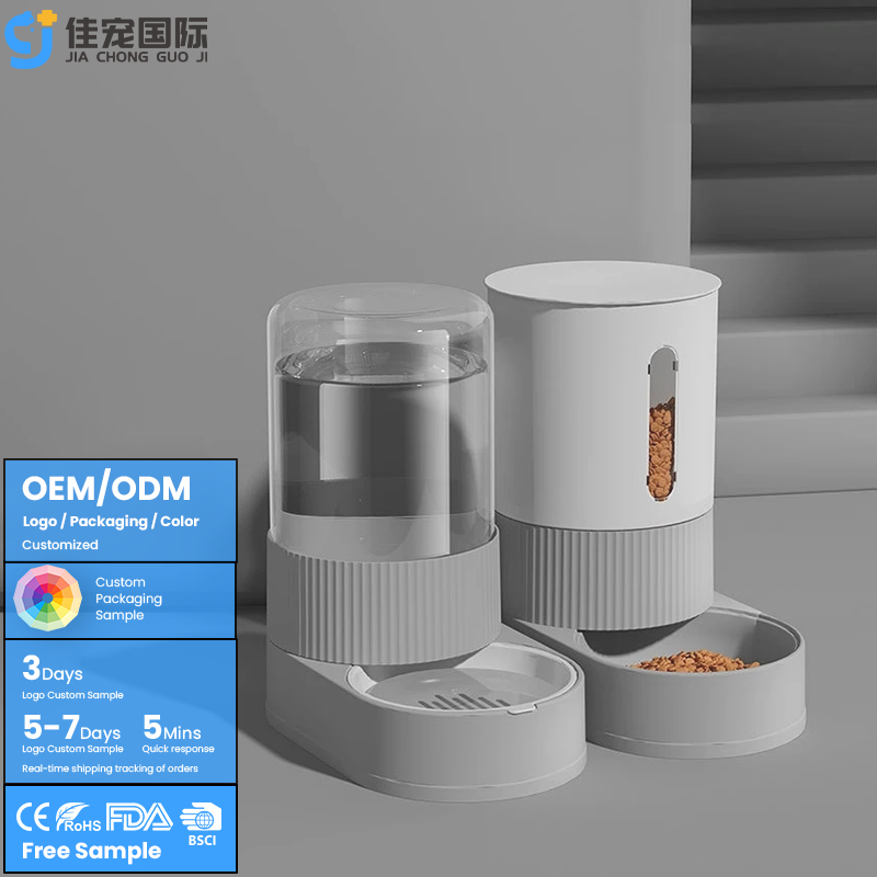 Tigela para animais de estimação 2 em 1