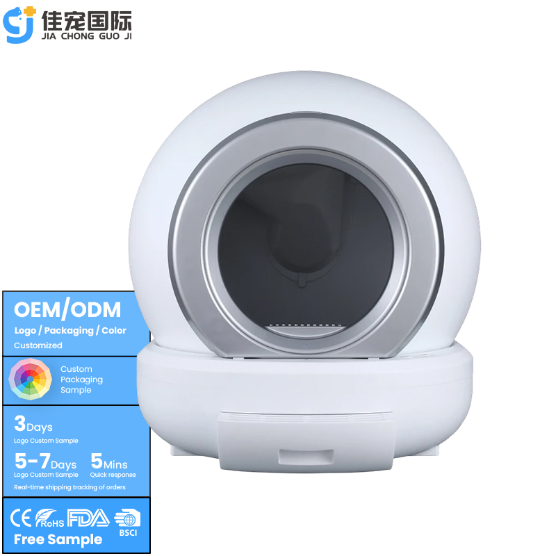 Caixa de areia para gatos automática de 65 L