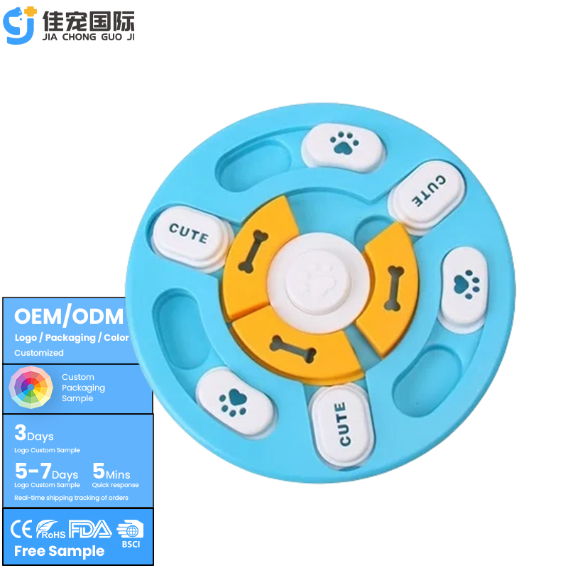 Brinquedo de quebra-cabeça de som para educação de animais de estimação